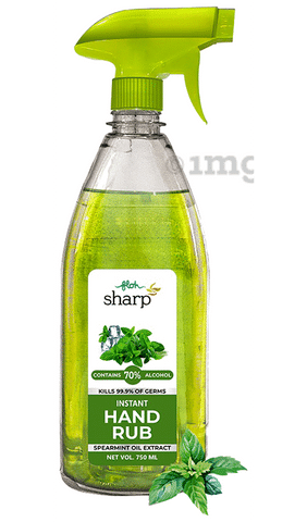 FLOH Spearmint Oil Extract Sharp Instant Hand Rub Sanitizer