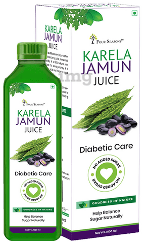 Four Seasons Karela Jamun Juice