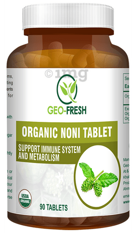 Geo Fresh Organic Moringa 500mg Tablet