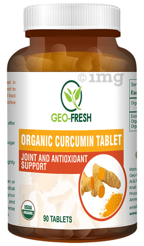 Geo Fresh Organic Turmeric 750mg Tablet