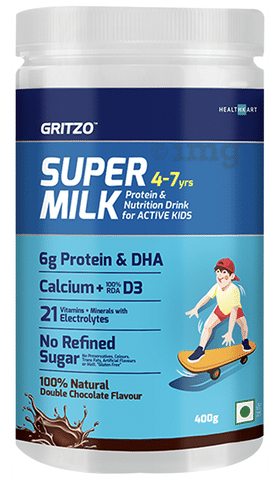 Gritzo Super Milk 4-7 years Double Chocolate