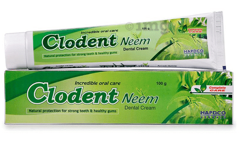 Hapdco Clodent Neem Dental Cream