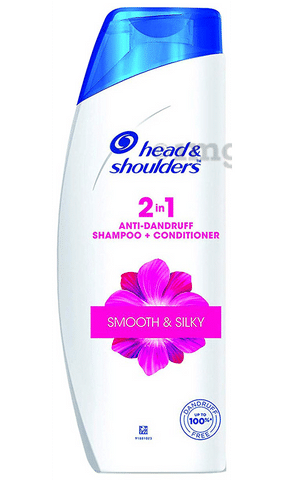 Head & Shoulders Smooth & Silky 2 in 1 Anti-Dandruff Shampoo+Conditioner