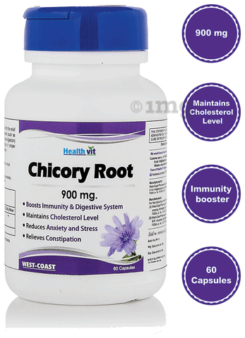 HealthVit Chicory Root 900mg Capsule