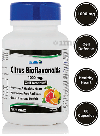 HealthVit Citrus Bioflavonoids 1000mg Capsule