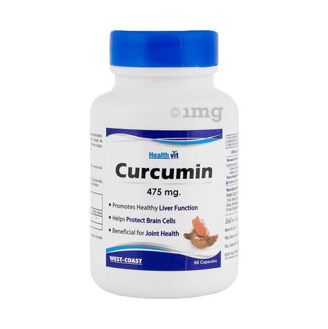 HealthVit Curcumin 475mg Capsule