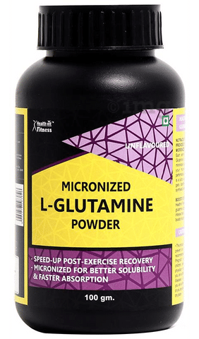 HealthVit Micronised Glutamine Powder