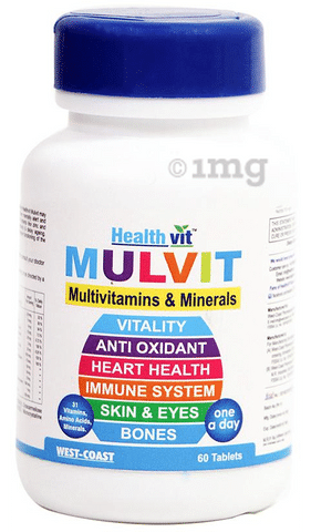 HealthVit Mulvit Multivitamins & Minerals Tablet