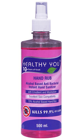 Healthy You Hand Rub Spray Sanitizer