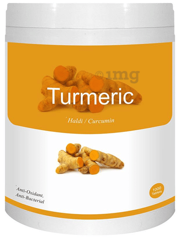 Herb Essential Turmeric (Curcuma Longa) 500mg Tablet
