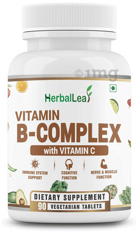 HerbalLeaf Vitamin B Complex + Vitamin C Tablet