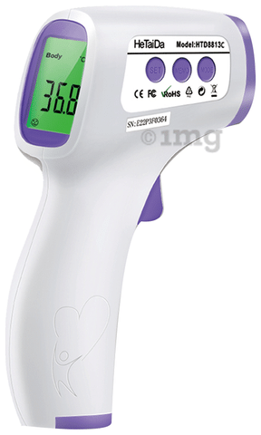 HeTaida HTD8813C Non-Contact Digital Infra Red Body Thermometer