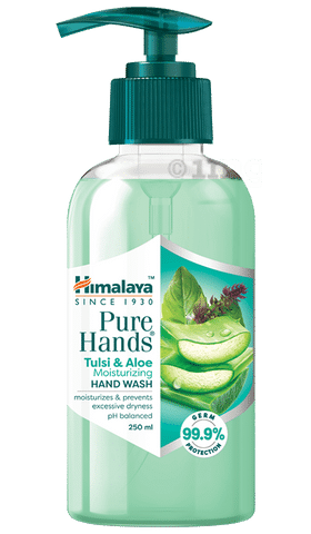 Himalaya Personal Care Pure Hands Hand Wash Tulsi & Aloe Moisturizing