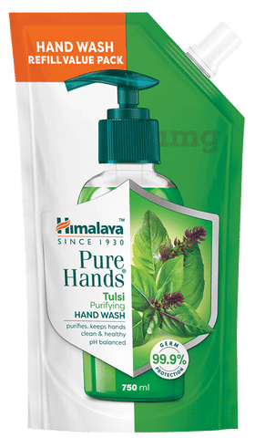 Himalaya Personal Care Tulsi Purifying Pure Hands Hand Wash Refill Pack