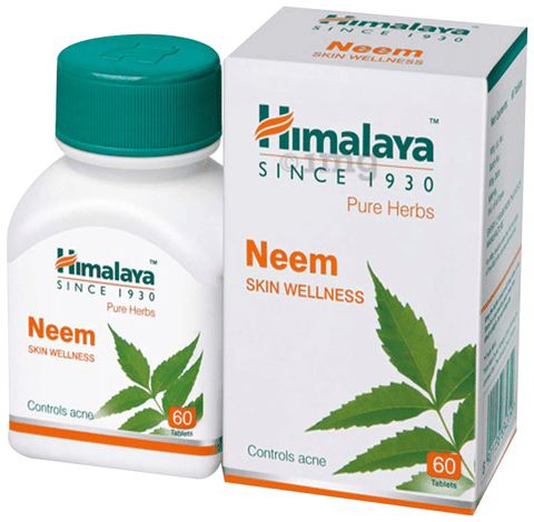 Himalaya Wellness Pure Herbs Neem Skin Wellness Tablet