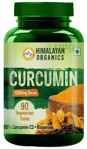 Himalayan Organics Curcumin 1300mg Vegetarian Tablet