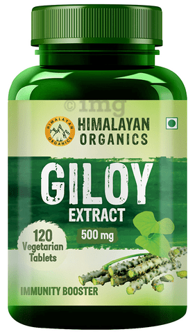 Himalayan Organics Giloy Extract 500mg Vegetarian Capsule