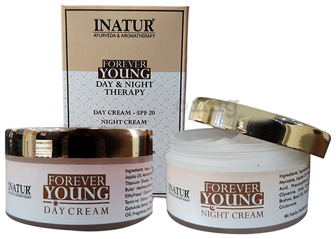 Inatur Herbals Anti-Ageing Therapy (Day & Night) 50gm Each