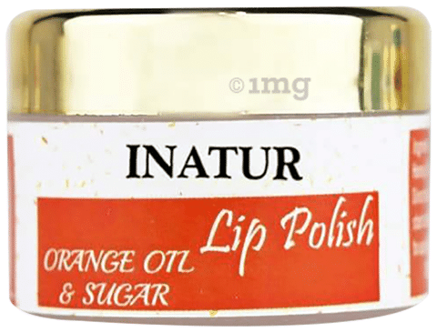 Inatur Lip Polish Orange Oil and Sugar