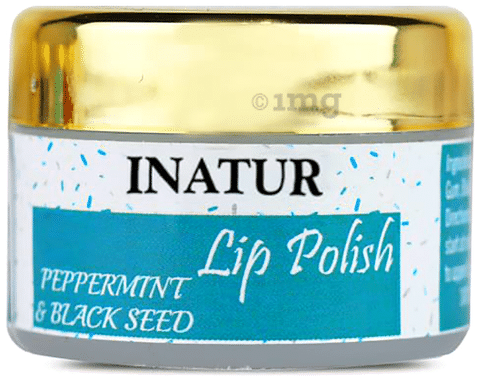 Inatur Lip Polish Peppermint and Black Seed