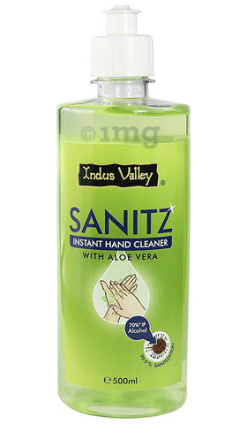 Indus Valley Sanitz Instant Hand Cleaner Sanitizer with Aloevera