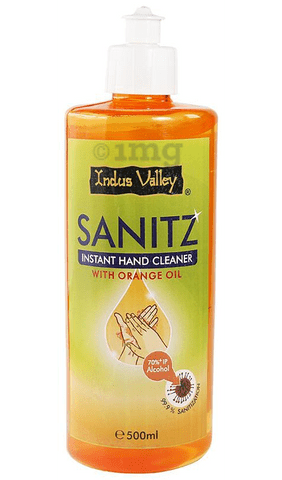 Indus Valley Sanitz Instant Hand Cleaner Sanitizer with Orange Oil