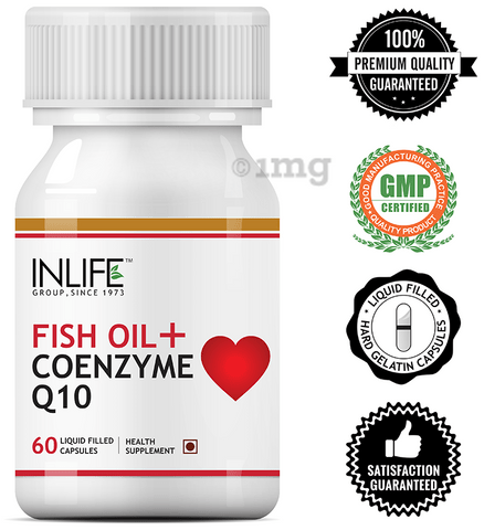 Inlife Fish Oil + Coenzyme Q10 Capsule