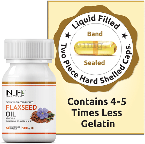 Inlife Flaxseed Oil Capsule