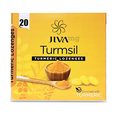 Jiva Turmsil Turmeric Lozenges