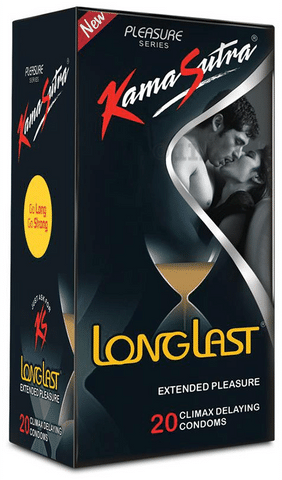 KamaSutra Pleasure Series Longlast Condom