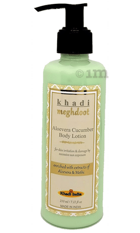 Khadi Meghdoot Aloevera Cucumber Body Lotion