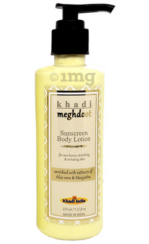 Khadi Meghdoot Sunscreen Body Lotion