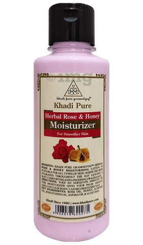 Khadi Pure Herbal Herbal Rose & Honey Moisturizer