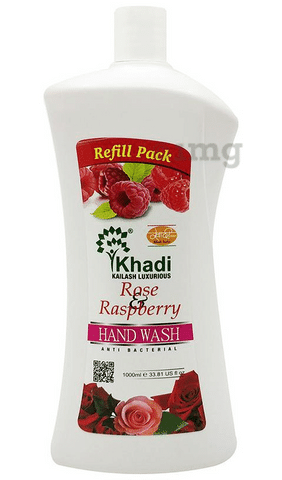 Khadi Rose Raspberry-Refill Pack Hand Wash