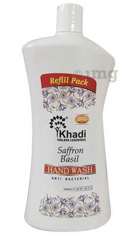 Khadi Saffron Basil-Refill Pack Hand Wash