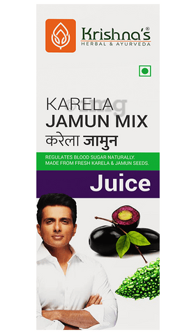 Krishna's Karela Jamun Mix Juice