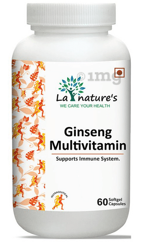 La Nature's Ginseng Multivitamin Softgel Capsules