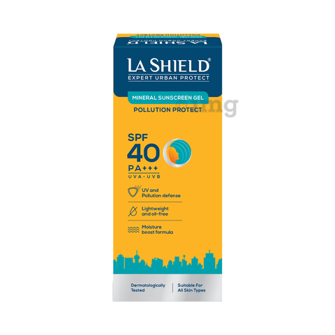 La Shield Expert Urban Protect Mineral Sunscreen Gel SPF 40