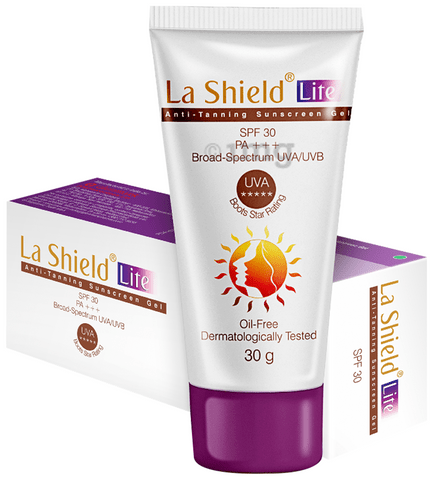 La Shield Lite Anti-Tanning Sunscreen Gel SPF 30