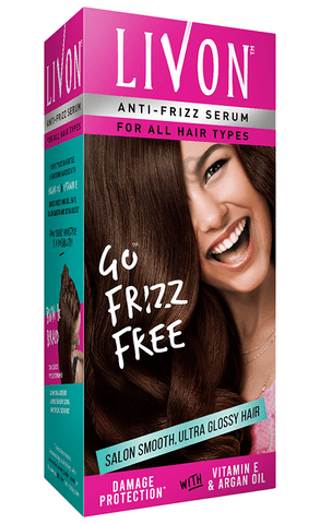 Livon Anti-Frizz Serum for All Hair Types