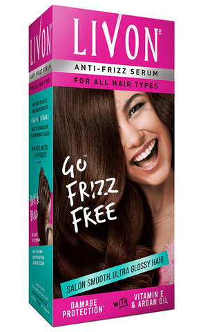 Livon Anti-Frizz Serum for All Hair Types