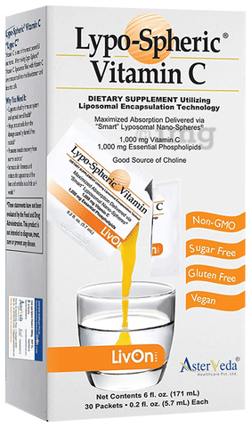 Livon Lypo-Spheric Vitamin C Sachet (5.7ml Each)