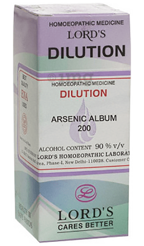 Lord's Arsenic Album Dilution 200 CH