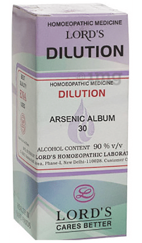 Lord's Arsenic Album Dilution 30 CH