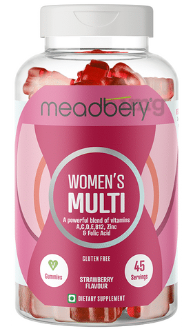 Meadbery Women's Multi Gummies Strawberry