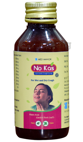 Med Manor No Kas Ayurvedic Cough Syrup