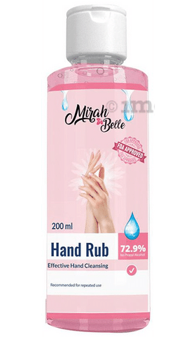 Mirah Belle Hand Rub Sanitizer (200ml Each) Regular