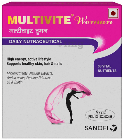 Multivite Woman Health Supplement Softgel