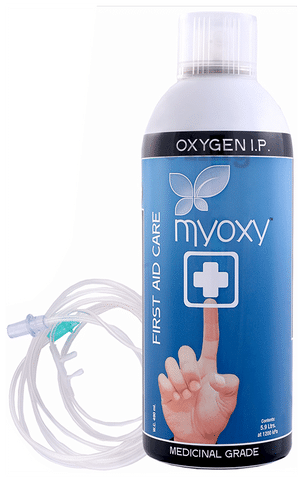 MyOxy Portable Oxygen Can with Nasal Canula Free