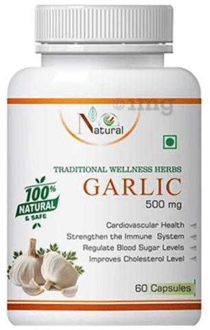 Natural Garlic 500mg Capsule